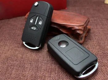 Modificat De Pliere Flip Key Remote Shell Pentru Mitsubishi Grandis Outlander Cheie De Masina Spații Caz