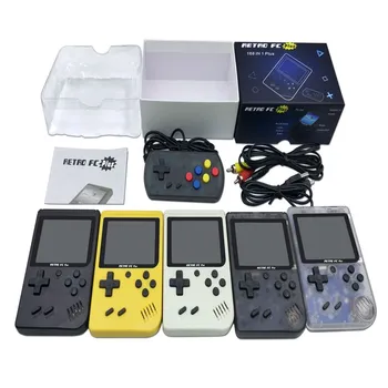 Portabile de jocuri Video RS-6A Retro Portabil Mini Consola game Boy 8-Bit LCD Copii TV Color Joc de Jucător Built-in 168 Jocuri Joc de Jucător