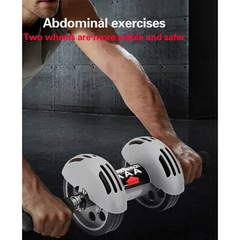 FDBRO Reduce Burtă pe Două Roți Abdomen Mașină Musculare Abdominale cu Role Automate de Revenire Roata de Exercitii Acasa Echipamente de Fitness