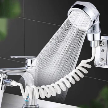 ZhangJi SPA portabil salon de Păr șampon adaptorul de cap de duș de mare presiune frizerie de economisire a apei de baie cu anioni filtru bile