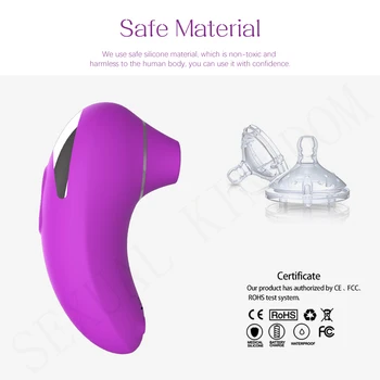 Suge Vibratorul Mini Biberon Fraier Sex Oral Limba Masaj G-spot Stimulator Clitoris sex Feminin Masturbator Adult Jucarii Sexuale pentru Femei