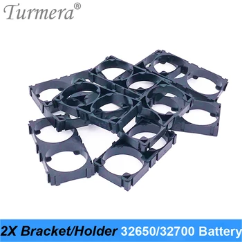 Turmera 32650 32700 2x Baterie Suport Mobil de Siguranță Anti-Vibrații, Plastic, Suporturi Pentru 32650 32700 bateria 10pieces Turmera