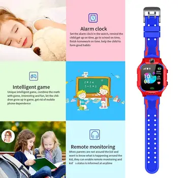 Z6 Copii pentru Copii Inteligent Ceas rezistent la apa GPS Tracker Camera Apel SOS Locație Memento Copii Ceas Inteligent Telefon pentru IOS Android