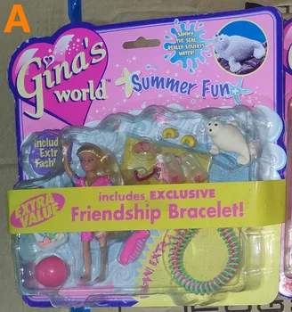 Cutie de original GILLIS & Gina de Joacă pentru Copii, Jucării Scena Set Jucarii de Fata ziua de nastere cadouri de Craciun Cadouri de Joc Jucarii