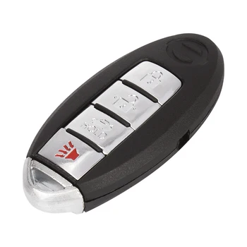 VDIAGTOOL Nou 3+1 butoane smart key remote shell pentru Nissan Micra Xtrail Qashqal Juke Duke Navara Înlocuirea cu baterie loc