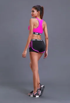 VIP 3pc fără Sudură Femei Yoga Set de Fitness Sport Costum de Gimnastică de Uzură