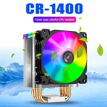 Jonsbo CR1400 4Pin PWM PC Ventilatorului de Răcire RGB 4 Heat-pipe-urile CPU Cooler de Calculator Radiator pentru procesor Intel 1151/1155/AM3/AM4 CPU Radiator
