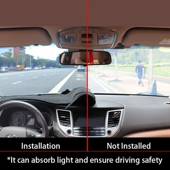 Pentru Honda Accord 10 2018 2019 2020 Anti-Alunecare, Anti-uv Mat tabloul de Bord Pad Acoperire Parasolar Dashmat Proteja Dash Covor Accesorii