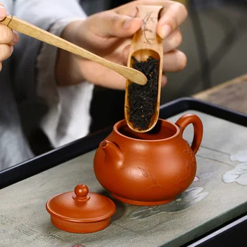 Lut Violet Fierbător Minereu De Noroi Manual Ceainic Yixing Trimite O Cutie-Cadou Creativ Teaware