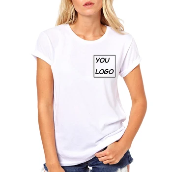 Femei T Shirt De Imprimare Propriul Design Personalizat Text Nume Personalizat Mesaj/Imagine Unisex Înaltă Calitate Tricou Pentru Femei Plus Dimensiune