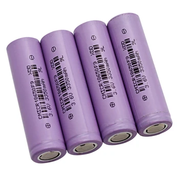 ApexWay 4BUC 3.6 V 3350mAh 18650 baterie reincarcabila celule de descărcare de gestiune CMICR18650F9 Li-ion 3.6 V +cutie