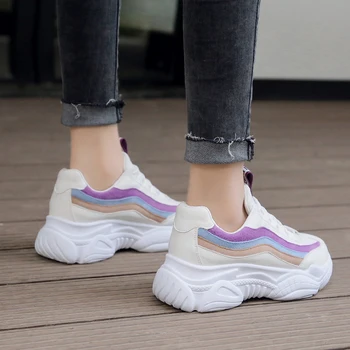 Moda pentru femei Pantofi Casual de Înaltă Calitate Adidasi Zapatos De Mujer de Agrement Pantofi pentru Femei Platforma Apartamente Zapatos De Mujer