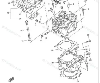 Motocicleta Reconstrui chiulasa Bază Garnitura de Sus Garnituri Kit pentru Yamaha YFZ450R 09-20 YFZ450X 10-11 YZ450F 06-09 WR450F 07-15