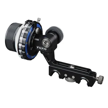 Tilta 3 FF-T03 DSLR Follow Focus Kit de Greu opri 15mm/19mm Tijă de prindere + Manivela + 40mm bici pentru 5D2/5D3/D800