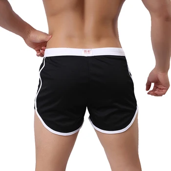 2020 Moda de sex Masculin iute Uscat pantaloni Scurți de Vară pentru Bărbați pantaloni Scurți de Plajă Casual Înot Negru de uz Casnic G Buzunar Curele în Interiorul Trunchiuri Om Scurt
