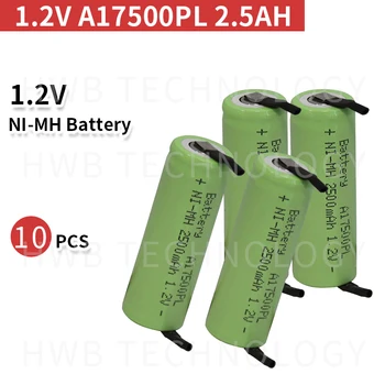 10BUC/lot Ni-MH 1.2 V 2,5 Ah Braun Oral-B ProCare Triumf Periuta de dinti Baterie Reîncărcabilă NOI