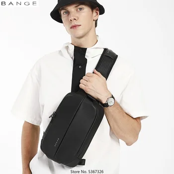 Tendință de moda pentru bărbați piept geanta de recreere în aer liber Messenger sac impermeabil călătorie de Afaceri Geantă de Umăr, Crossbody