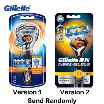 Original Gillette Fusion Power Razor Om Manualul De Ras Proglide Flexball Bărbați Barba Precizie De Siguranță Curat Direct De Ras