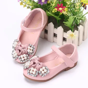 COZULMA Copii Pearl Pantofi Casual Pentru Primavara Toamna pentru Copii Fete Nit Adidași de Moda pentru Copii-Fluture Nod Pantofi Mărimea 21-36