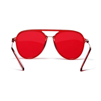 ALOZ MICC 2019 Noi Roșie Femei Brand Pilot ochelari de Soare pentru Barbati de Culoare de Moda de Mare Cadru Acetic ochelari de soare de sex Feminin Nuante Oculos Q350