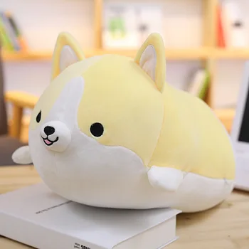 Shiba Inu Jucărie Drăguț Câine Corgi Jucărie de Pluș Keji Umplute Moale Animale de Desene animate Akita Perna Cadou de Crăciun pentru Copil de ziua Îndrăgostiților Prezent