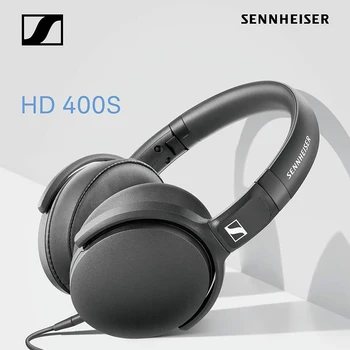 Sennheiser HD 400S în Jurul valorii de-Ureche Căști de Izolare a Zgomotului Căști Stereo Muzica Pliabil Sport Căști Bas Profund pentru Telefonul Mobil