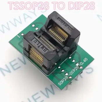 IC Soclu Conector Tssop28 Să Dip28 Blocul de Testare Ots-28-0.65-01 Programator Adaptor