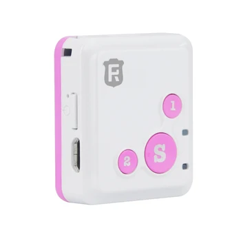 Durata de Viață gratuit de Urmărire web&app Mini GSM GPRS RF-V16 GPS Tracker SOS Comunicator pentru Copii Copil în Vârstă Personale cu Două sensuri