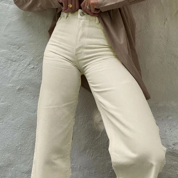 Vintage Maro Y2K Blugi Pentru Fete de Moda de sex Feminin pentru Femei Clasic Largă de Pantaloni din Denim 2021New de Înaltă Talie Pantaloni Harajuku Codrin