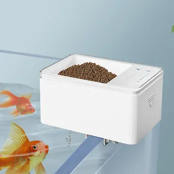 De uz casnic de Pește Rezervor 500ml Inteligente Automate Digitale de Pește Alimentator Cu Timer Hrana pentru animale de Companie Hrană pentru Pești Display Led Dispenser