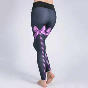Arcul de antrenament yoga pantaloni femei colanti sexy Plus dimensiune sport jambiere pantaloni de trening cu talie Înaltă de imprimare pantaloni sport