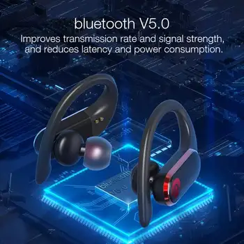 AA-UM3 TWS Wireless Sport bluetooth Casti HiFi Stereo Smart Touch HD Apeluri Impermeabil Cârlig Ureche Căști