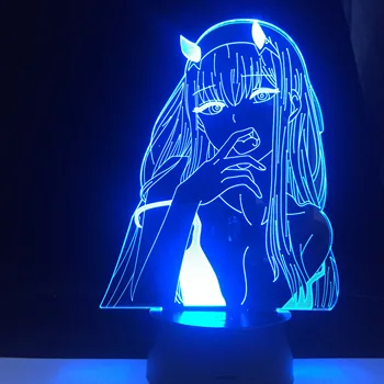 YUMEKO JABAMI CONDUS ANIME LAMPA KAKEGURUI 3D Led 7 Culori de Lumină Anime-ul Japonez de Control de la Distanță de Bază Lampă de Masă Dropshipping