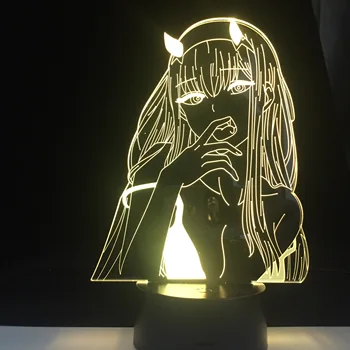 YUMEKO JABAMI CONDUS ANIME LAMPA KAKEGURUI 3D Led 7 Culori de Lumină Anime-ul Japonez de Control de la Distanță de Bază Lampă de Masă Dropshipping