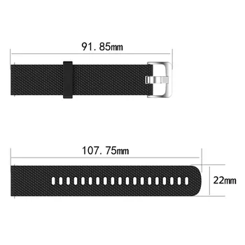 22mm Eliberare Rapidă Silicon Trupa Ceas Pentru Samsung Galaxy Watch 46mm de Viteze S3 pentru Ticwatch Pro Ceas Inteligent Mic Mare 9.26