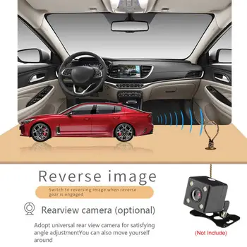 7 Inch 2 DIN cu Bluetooth In Bord Ecran Tactil HD Video Auto Radio FM Stereo Player Suport Oglinda Link-ul de Aux In / Spate Vedere aparat de Fotografiat