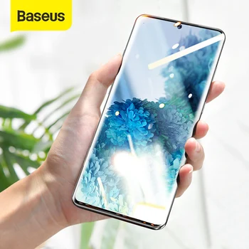 Baseus 2 buc HD Clear Ecran Protector Pentru Samsung Galaxy S20 Plus Ultra Transparent 3D Curbat Complet Capacul de Protecție Moale Film