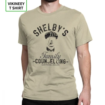 Shelby Consiliere Familială Șepci Noutate Tricou Barbat Maneca Scurta, Topuri Grafic Tricouri Bumbac Gât T-Shirt