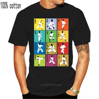 Shotokan Karate tricou Pentru Barbati de Vara cu Maneci Scurte din Bumbac Tricou Streetwear