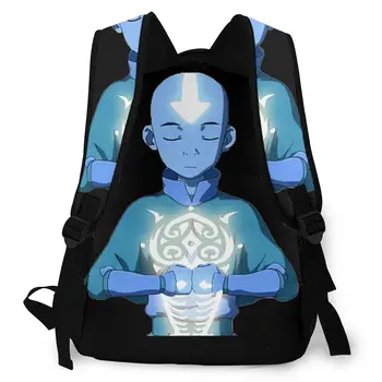 Avatar The Last Airbender ghiozdane lui Aang Avatar Stat Cu Raava Frumos rucsac pentru Barbati Femei