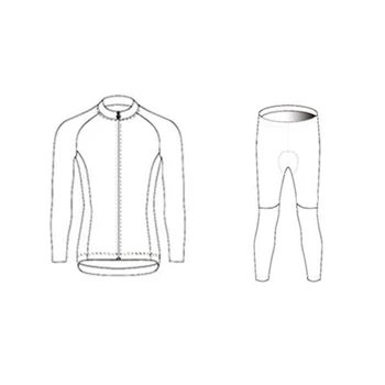 2020 HuanGe biciclete Personalizate uniformă ciclism kit de Primăvară/Toamnă ciclism îmbrăcăminte jersey ropa de hombre 2020