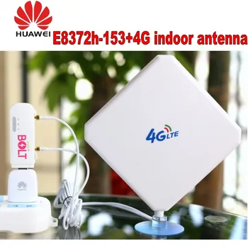 Deblocare Huawei E8372 E8372h-153 4G wifi stick-ul cu LTE antenă de mare câștig dublu conector TS9