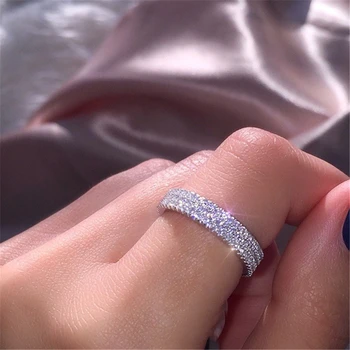 Real S925 Argint Bijuterii Naturale AAA Zircon Bijuterii Bizuteria Inel de Piatră prețioasă pentru Femei Anillos De Nunta Anillos Inele