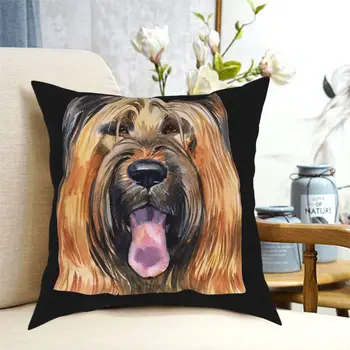 Briard Iubitorii De Câini Cadou Pernă Acoperă Pernă Creative Pillowcover Decor Acasă