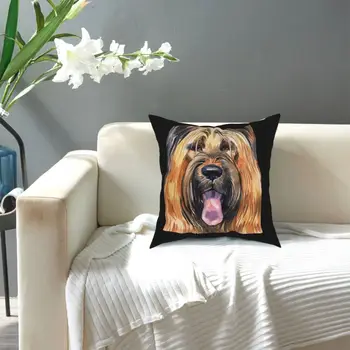 Briard Iubitorii De Câini Cadou Pernă Acoperă Pernă Creative Pillowcover Decor Acasă