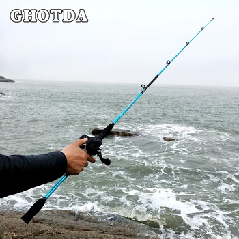 GHOTDA Turnare Filare Atrage Rod 3g-21g Atrage in Greutate de 5-15 lb Linie Ultralight Atrage Tijă de Pescuit