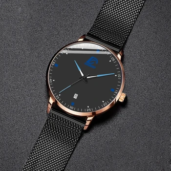 Ceasuri barbati 2020 Lux Afaceri Cuarț Ceas Minimalist Oameni Ultra Subțire Plasă din Oțel Inoxidabil Curea Ceas Bărbat Cadou reloj hombre