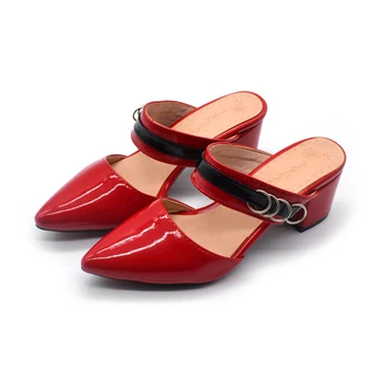 De vară 2020 nou respirabil de sex feminin pantofi cu toc înalt a subliniat non-alunecare de cizme cu toc înalt pantofi pentru femei confortabile sandale pentru femei