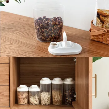 Depozitare Alimente Set Container De Bucătărie Cereale Cutie De Depozitare Transparente Sigilate De Cereale De Bucatarie Si Camara Organizarea De Nuci Paste De Stocare