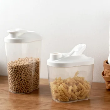 Depozitare Alimente Set Container De Bucătărie Cereale Cutie De Depozitare Transparente Sigilate De Cereale De Bucatarie Si Camara Organizarea De Nuci Paste De Stocare